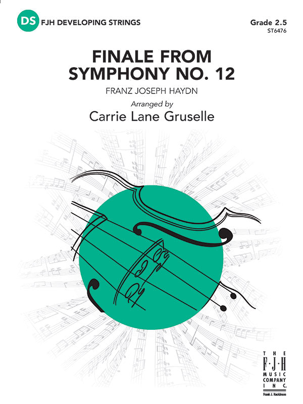 Finale from Symphony No 12: Viola Sheet Music Preview
