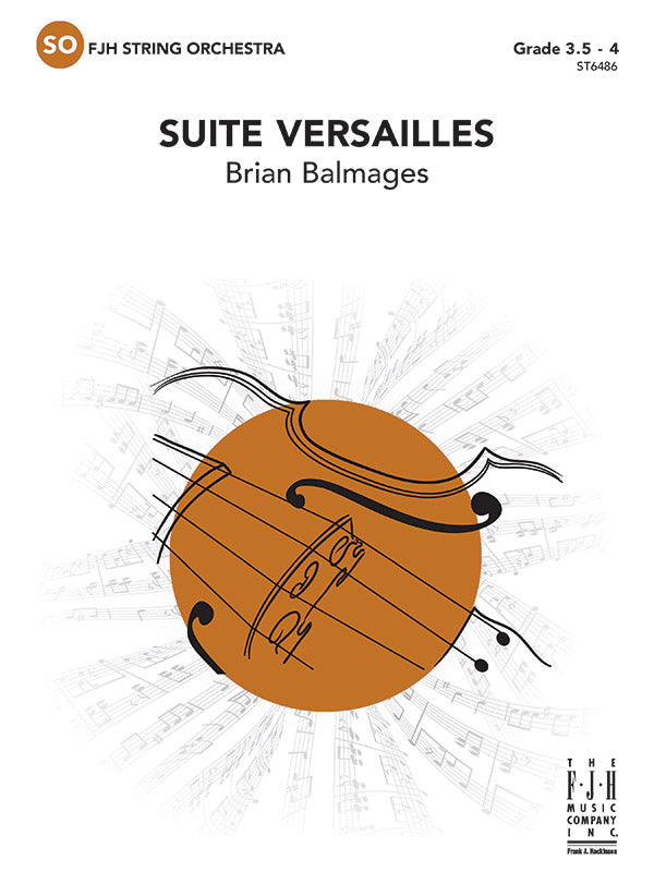 Suite Versailles: Violin 2 Sheet Music Preview