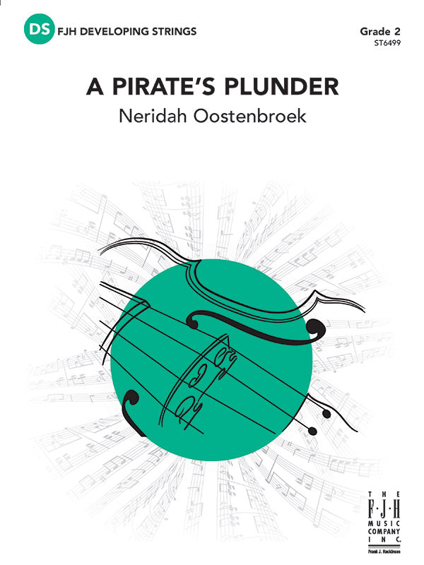 A Pirate's Plunder: Violin 2 Sheet Music Preview