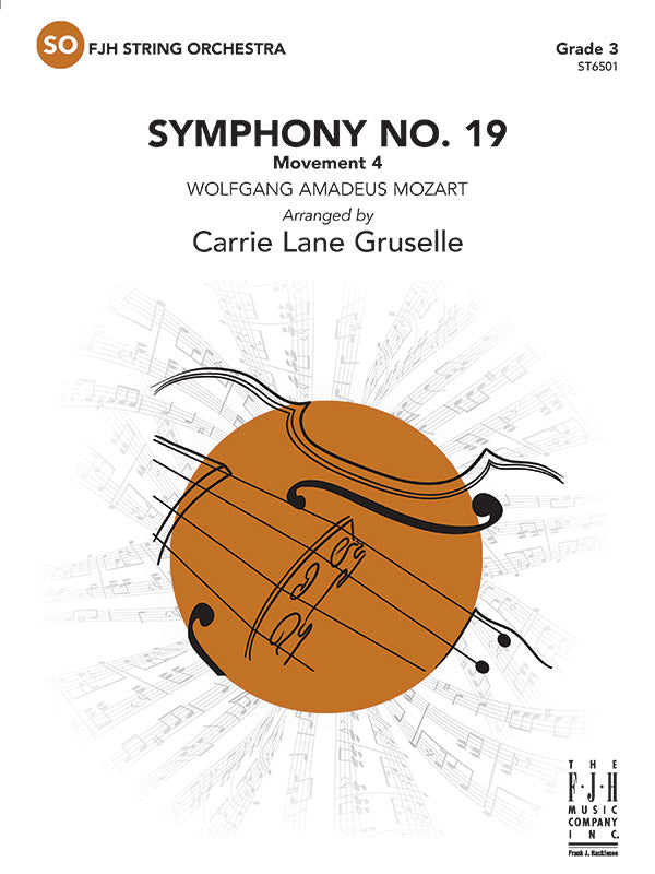 Symphony No. 19 Cover Image