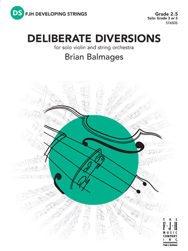 Deliberate Diversions: Double Bass Sheet Music Preview
