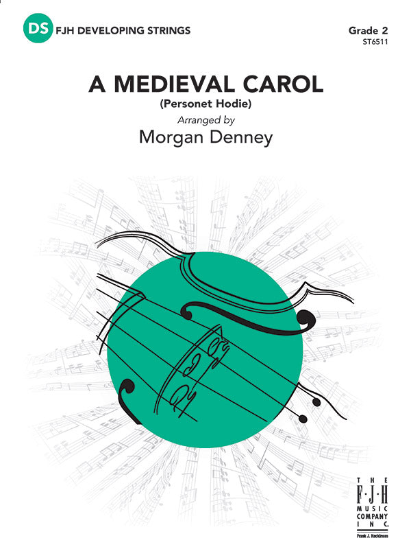 A Medieval Carol (Personet Hodie): Violoncello Sheet Music Preview