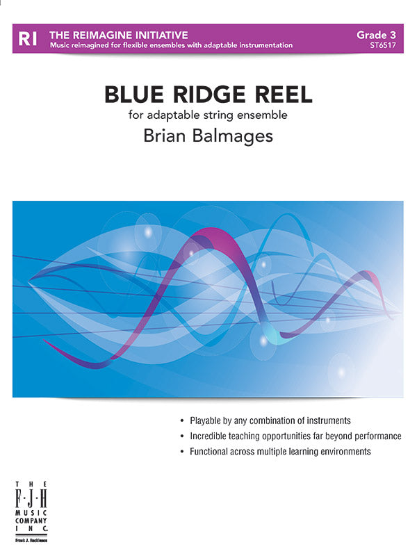 Blue Ridge Reel: Piano / Guitar Sheet Music Preview