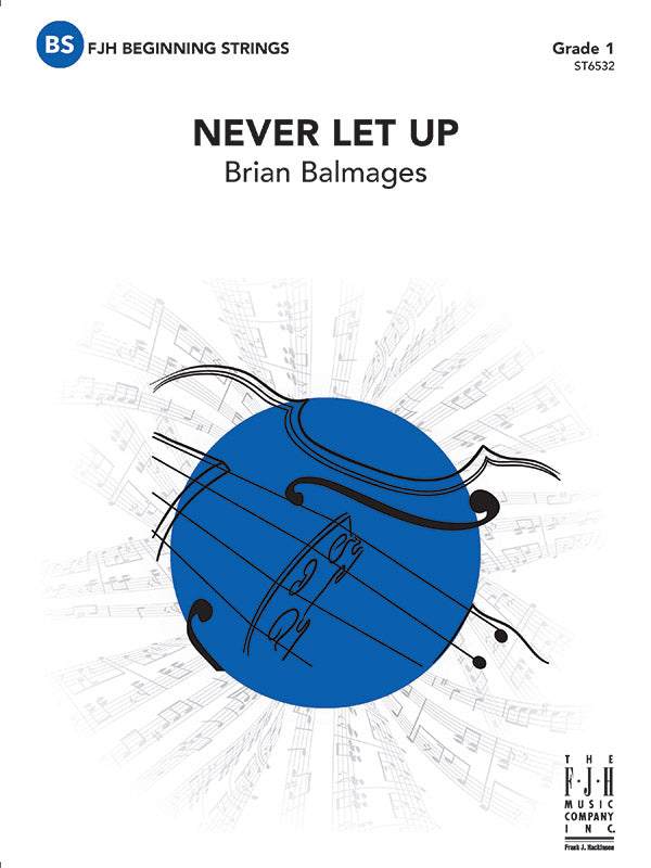 Never Let Up: Violoncello Sheet Music Preview