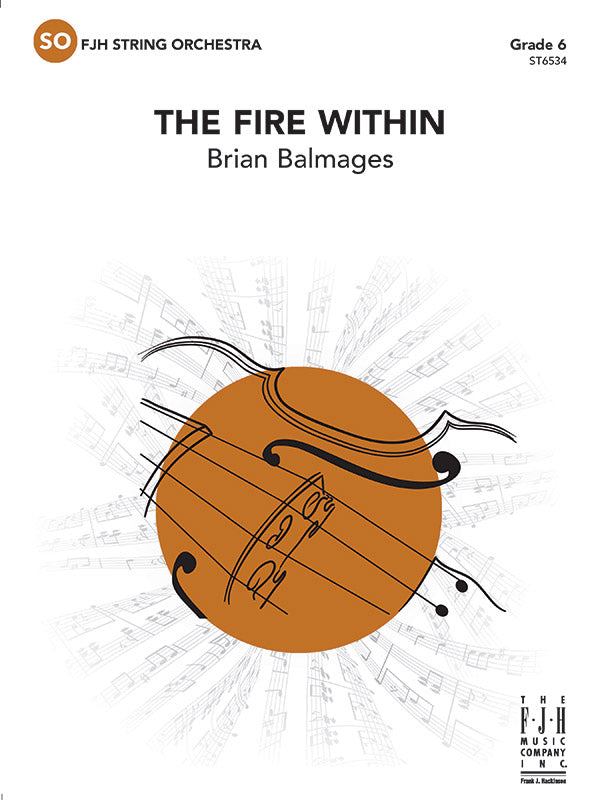 The Fire Within: Score Sheet Music Preview