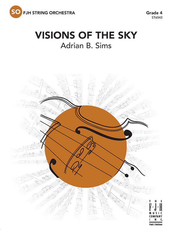 Visions of the Sky: Violin 1 Sheet Music Preview