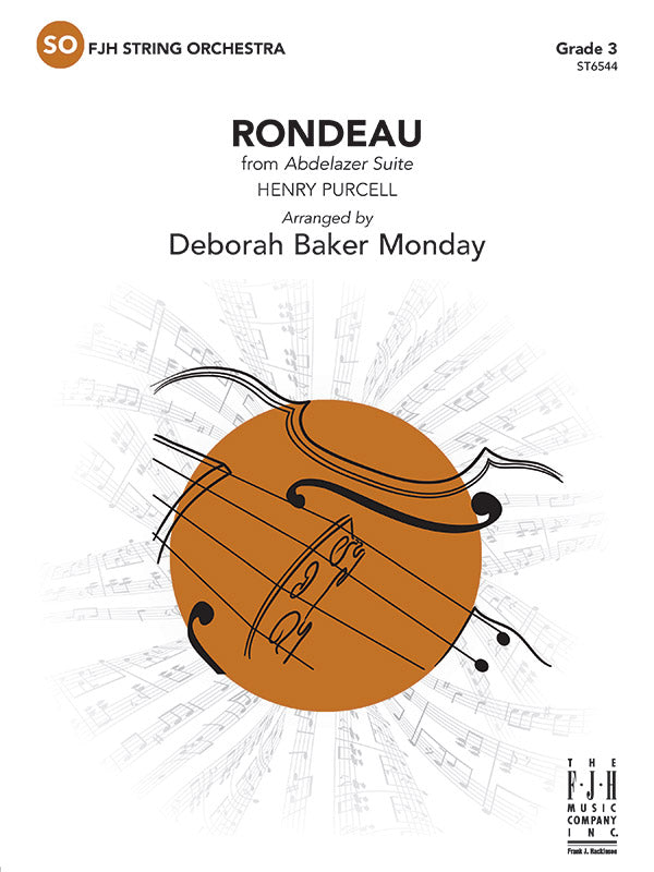 Rondeau (from Abdelazer Suite): Violoncello Sheet Music Preview