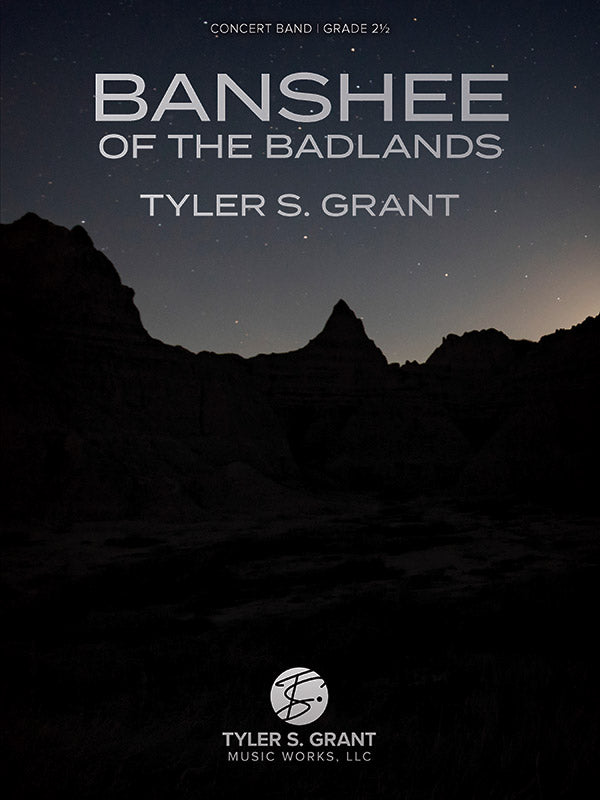 Banshee of the Badlands: Vibraphone Sheet Music Preview