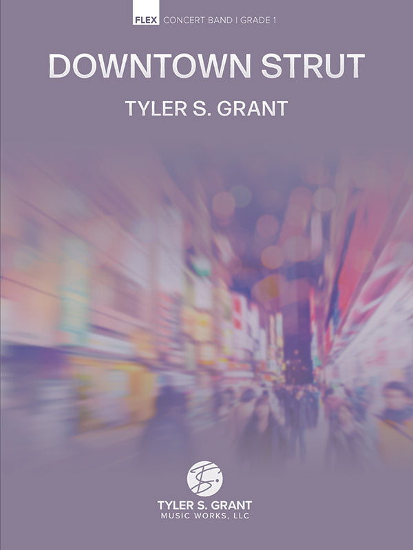 Downtown Strut: Part 3 - Trombone/Baritone B.C./Bassoon Sheet Music Preview