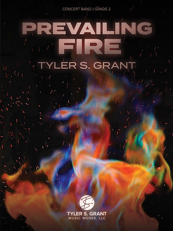 Prevailing Fire: B-flat Tenor Saxophone Sheet Music Preview