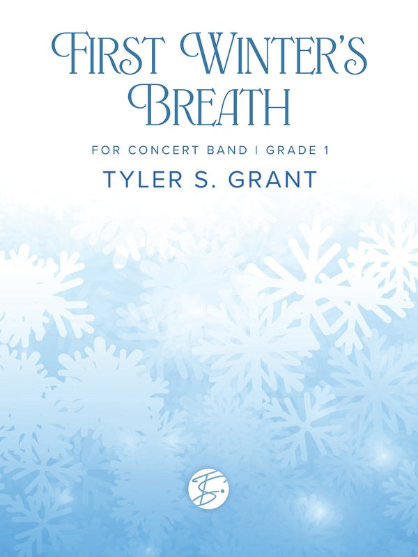 First Winter's Breath: 2nd B-flat Clarinet Sheet Music Preview