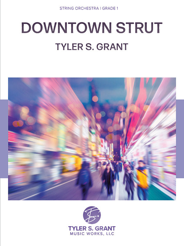 Downtown Strut: Piano Accompaniment Sheet Music Preview