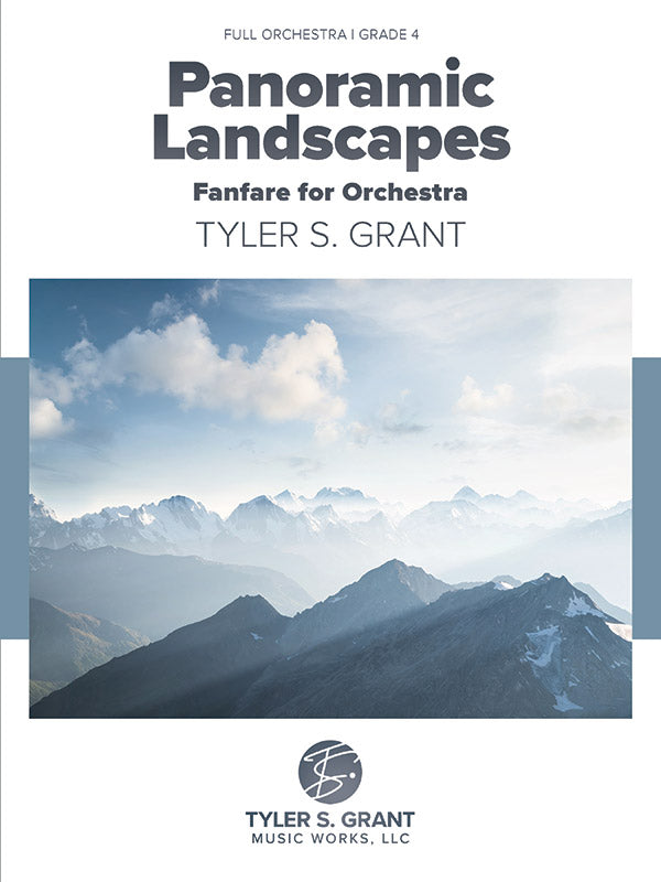Panoramic Landscapes: Timpani Sheet Music Preview