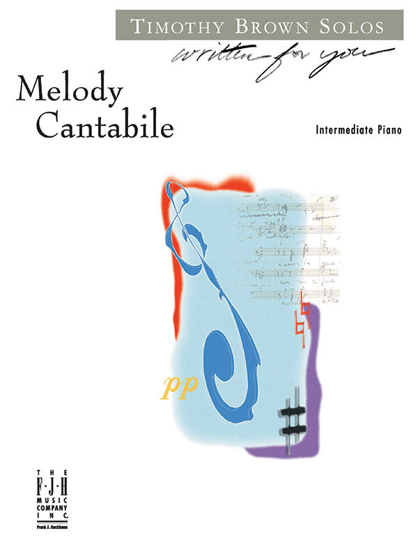 Melody Cantabile Sheet Music Preview