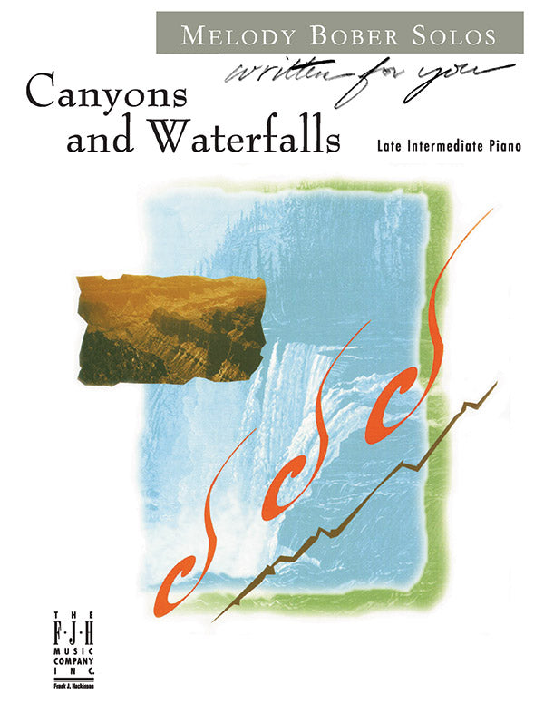 Canyons and Waterfalls Sheet Music Preview