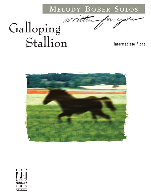Galloping Stallion Sheet Music Preview