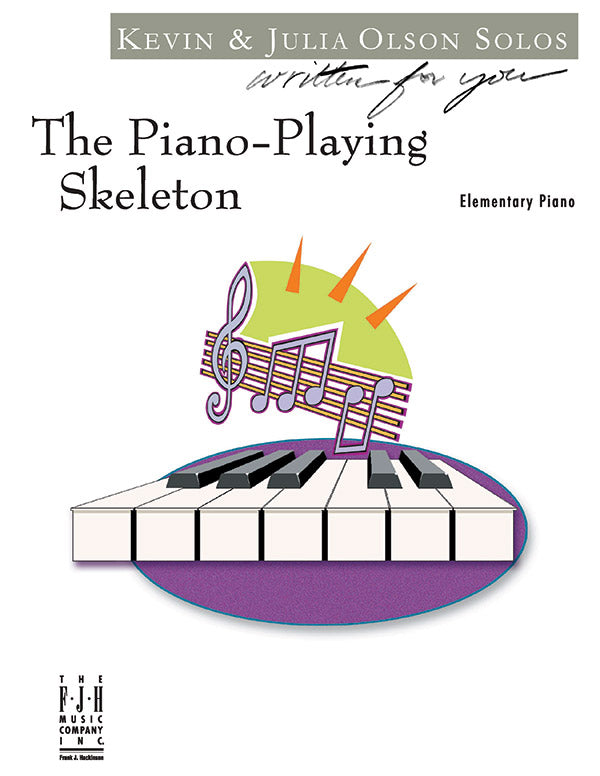 The Piano-Playing Skeleton Cover Image