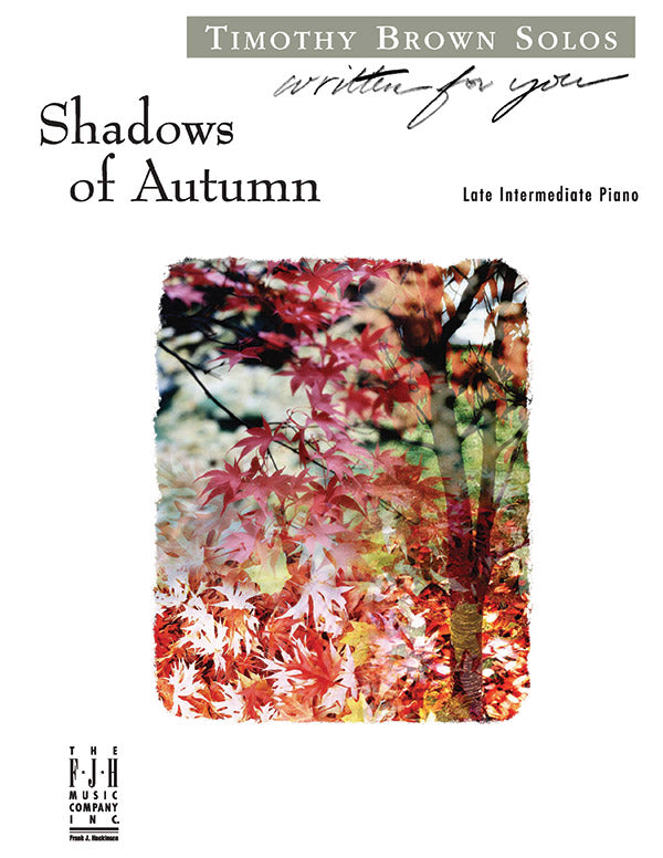 Shadows of Autumn Sheet Music Preview