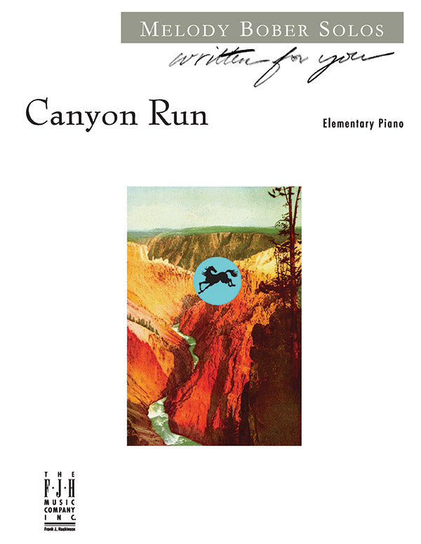 Canyon Run Sheet Music Preview