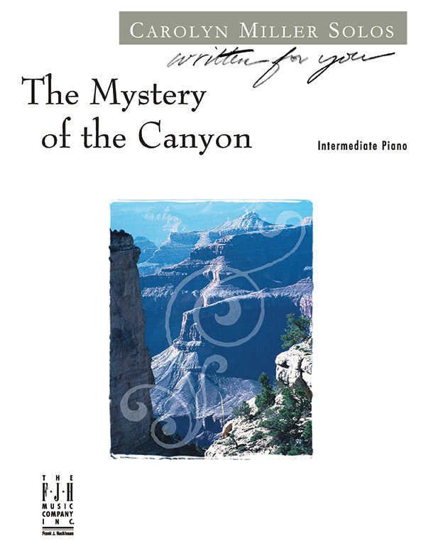 The Mystery of the Canyon Sheet Music Preview