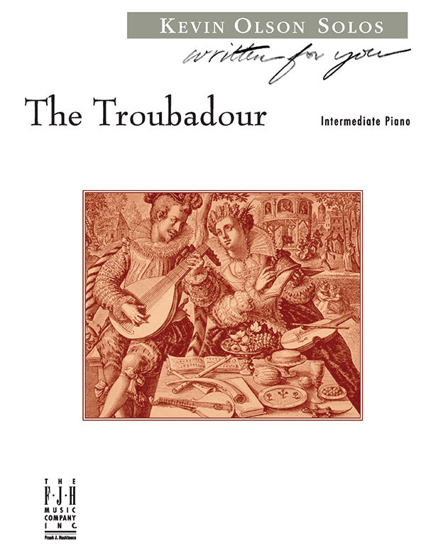 The Troubadour Sheet Music Preview