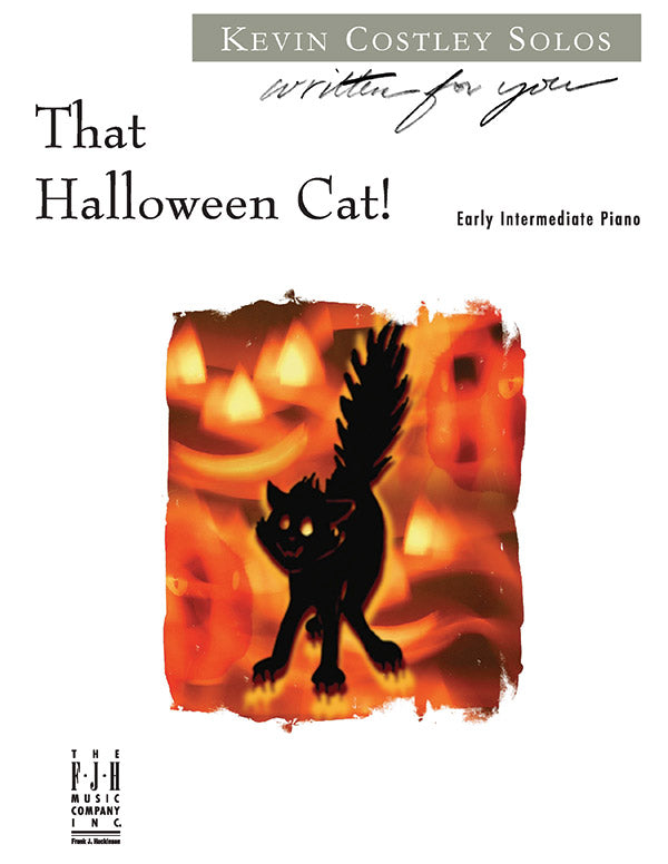 That Halloween Cat! Sheet Music Preview