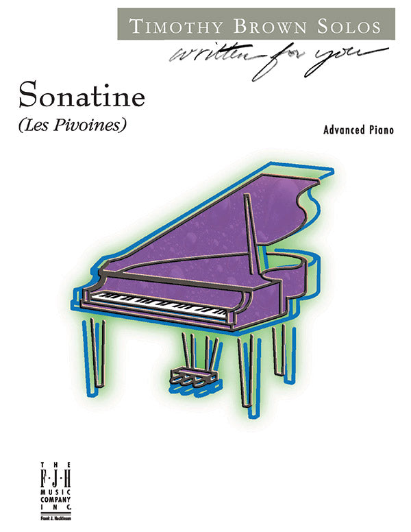 Sonatine (Les Pivoines) Sheet Music Preview
