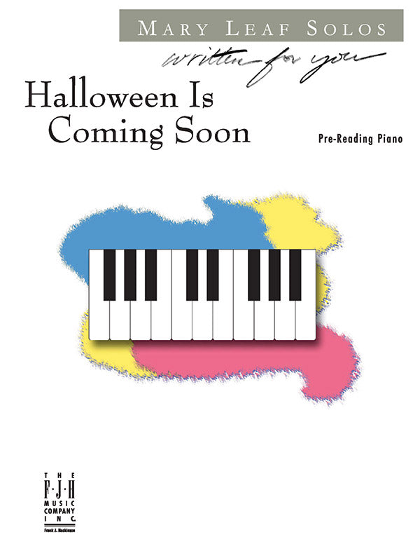 Halloween is Coming Soon Sheet Music Preview