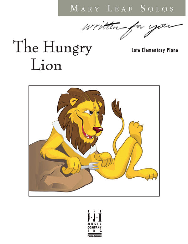 The Hungry Lion Sheet Music Preview