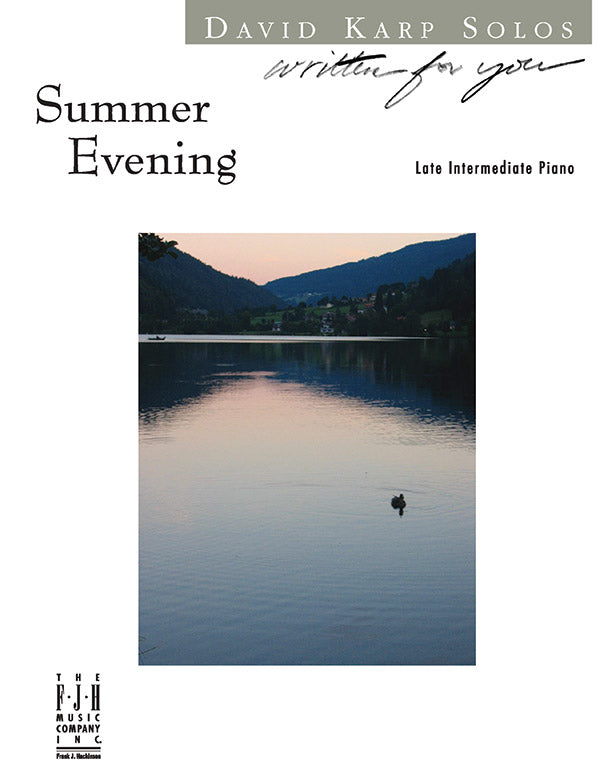 Summer Evening Cover Image