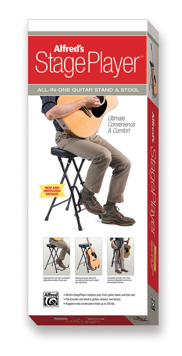 Alfred's StagePlayer Guitar Stand & Stool Cover Image