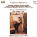 Violin Miniatures Cover Image
