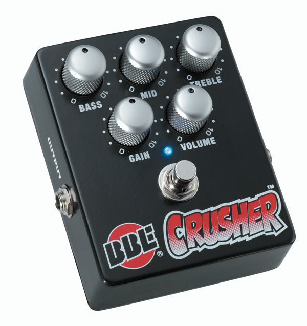 BBE Crusher Distortion Guitar Effects Pedal Cover Image