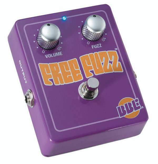BBE Free Fuzz 1960s Style Dynamic Fuzz Guitar Effects Pedal Cover Image