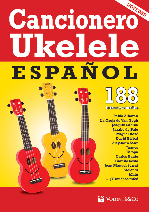 Cancionero Ukulele Español Cover Image