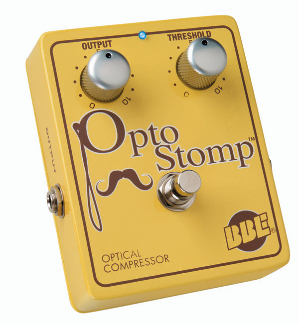 BBE Opto Stomp Optical Compressor Guitar Effects Pedal Cover Image