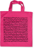 Tote Bag: Sheet Music (Pink) Cover Image