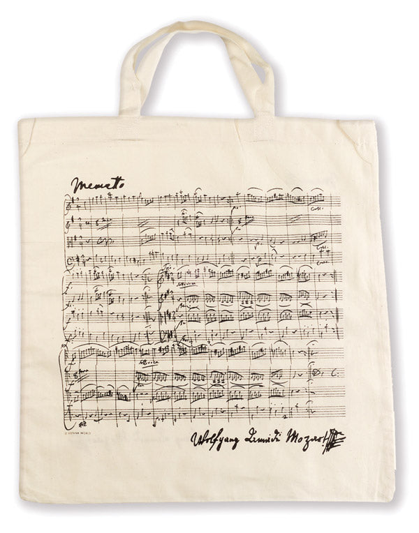 Tote Bag: Mozart (White) Cover Image