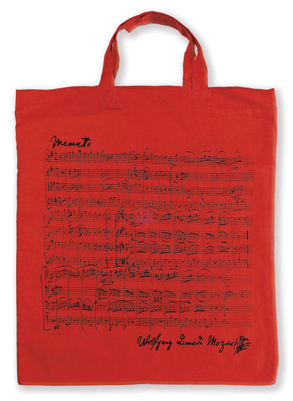 Tote Bag: Mozart (Red) Cover Image