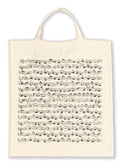 Tote Bag: Sheet Music (White) Cover Image