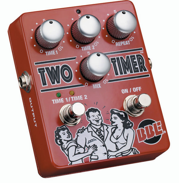 BBE Two Timer Dual Mode Delay Guitar Effects Pedal Cover Image