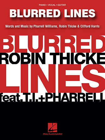 Blurred Lines Sheet Music Preview