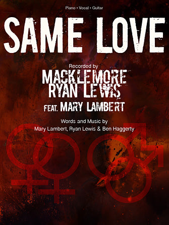 Same Love Sheet Music Preview